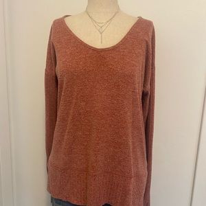 Tint & Shadow lightweight cozy sweater.